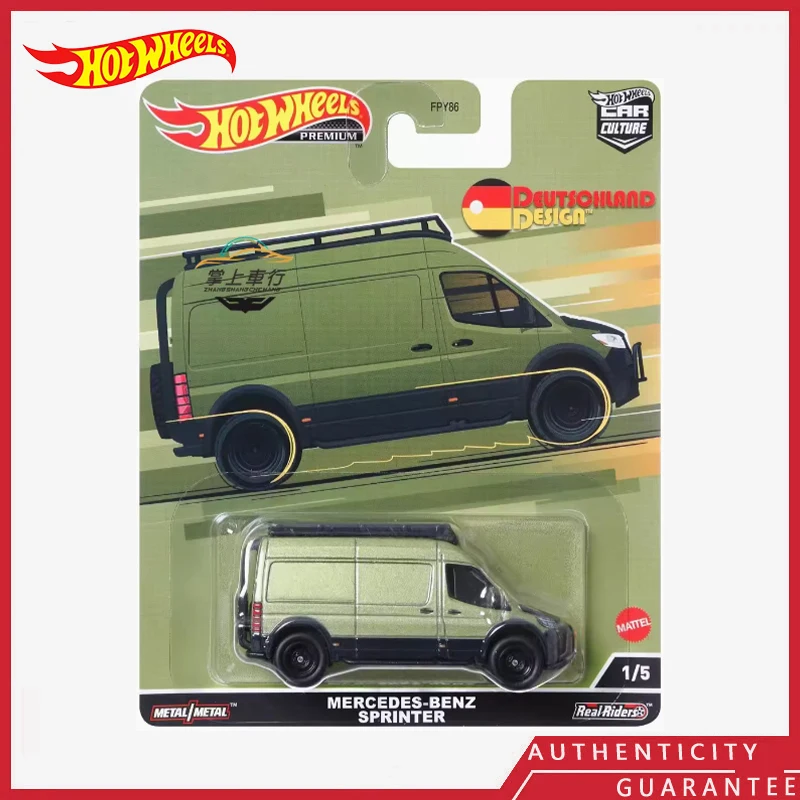 

[В наличии] HOT WHEELS оригинальный FPY86 deuлland Design2 MEREDES-BENZ SPRINTER модель автомобиля, игрушечные модели автомобилей