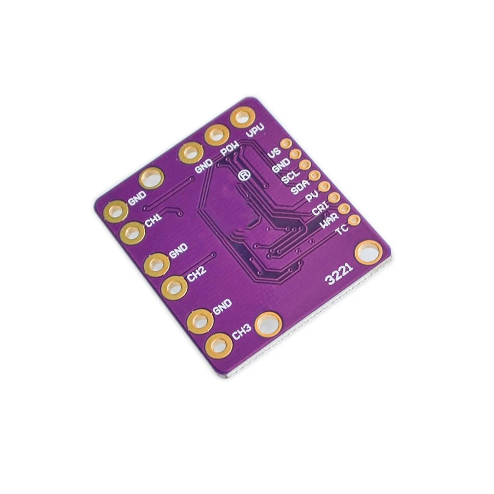 I2C SMBUS INA3221 트리플 채널 션트 전류 전원 공급 장치, 전압 모니터 센서 보드 모듈, INA219 핀 교체, 신제품