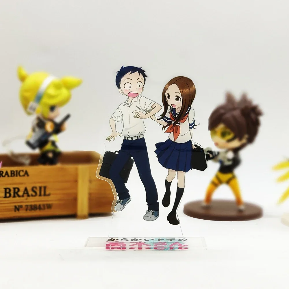 Karakai Jouzu no Takagi-san Takagi Nishikata anime  acrylic standee figurines desk decoration cake topper