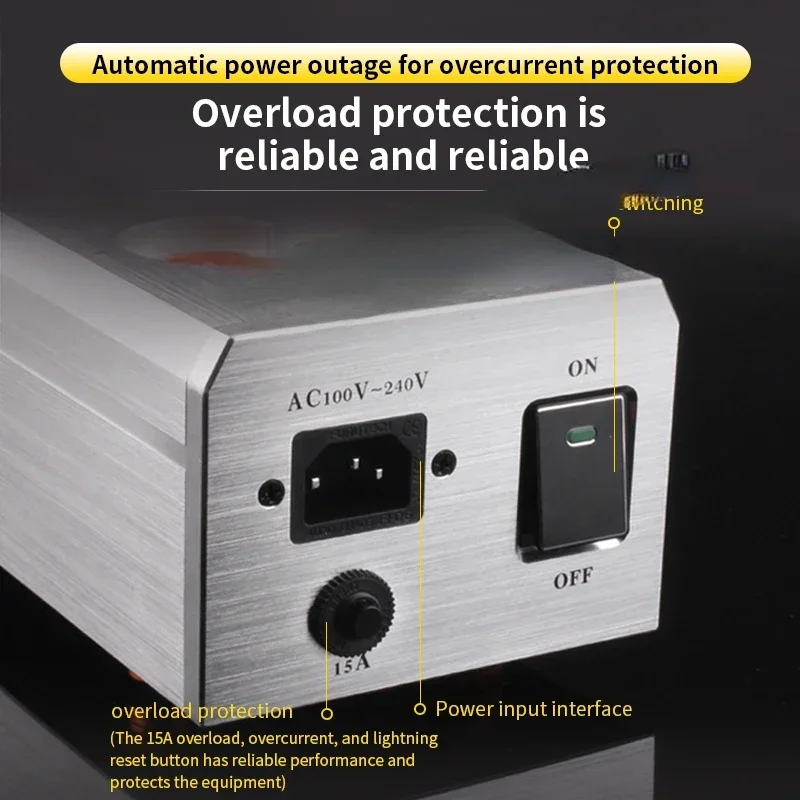 

изысканно выше сравните YYAUDIO HIFI разъем фильтра питания для CD-плеера AMP динамик компьютер HIFI музыкальная система