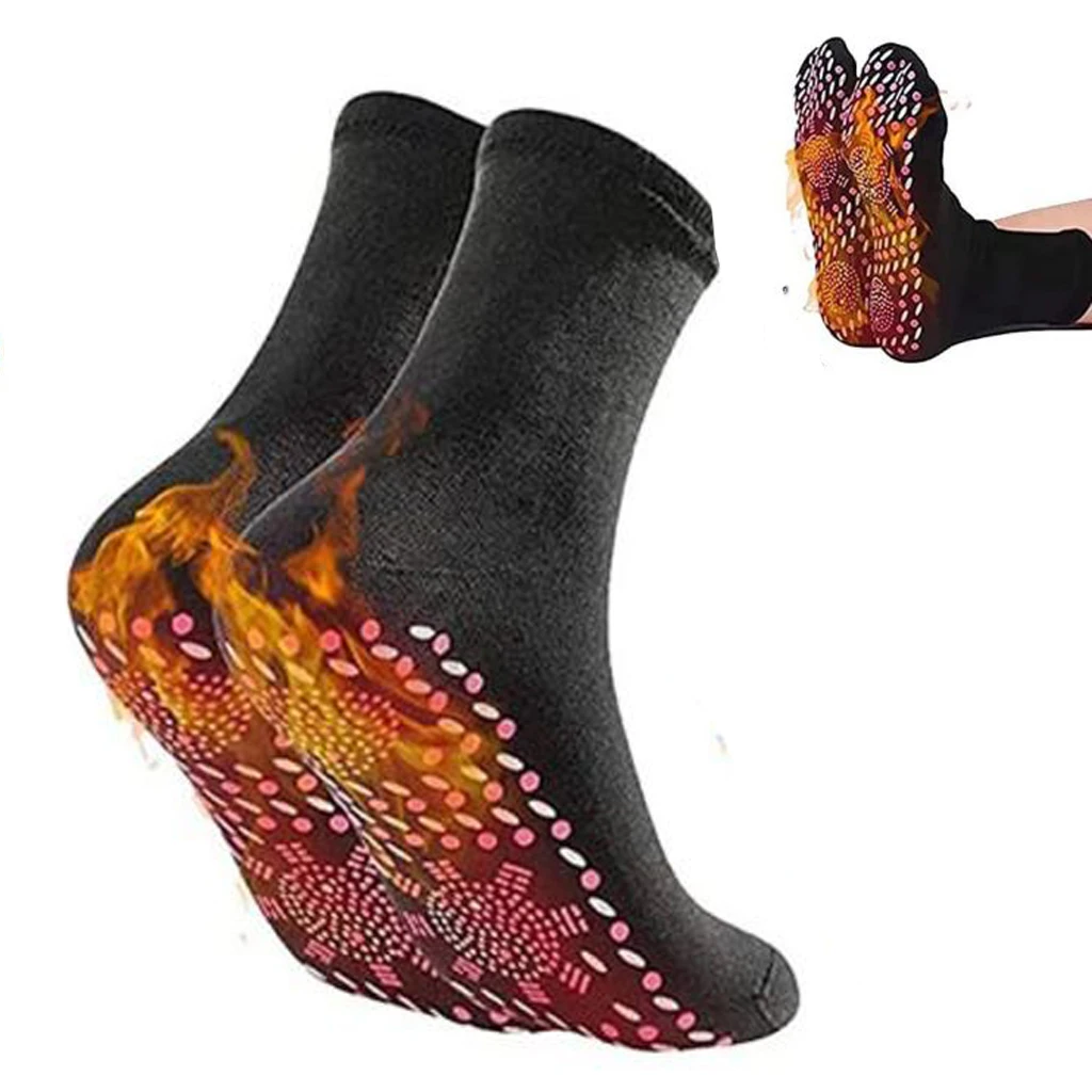 5 Pairs Self Heating Socks for Comfortable MEN'S AND WOMEN'S Warm Sports Socks