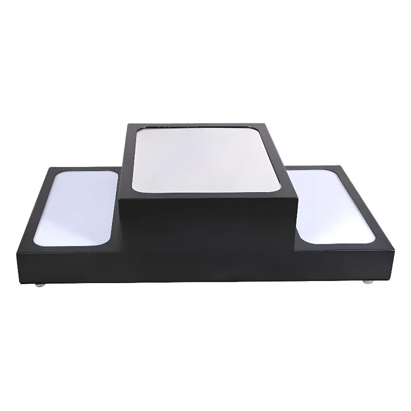

Bar nightclub three champagne display racks luminous wine seat mirror abyss three-layer wine rack