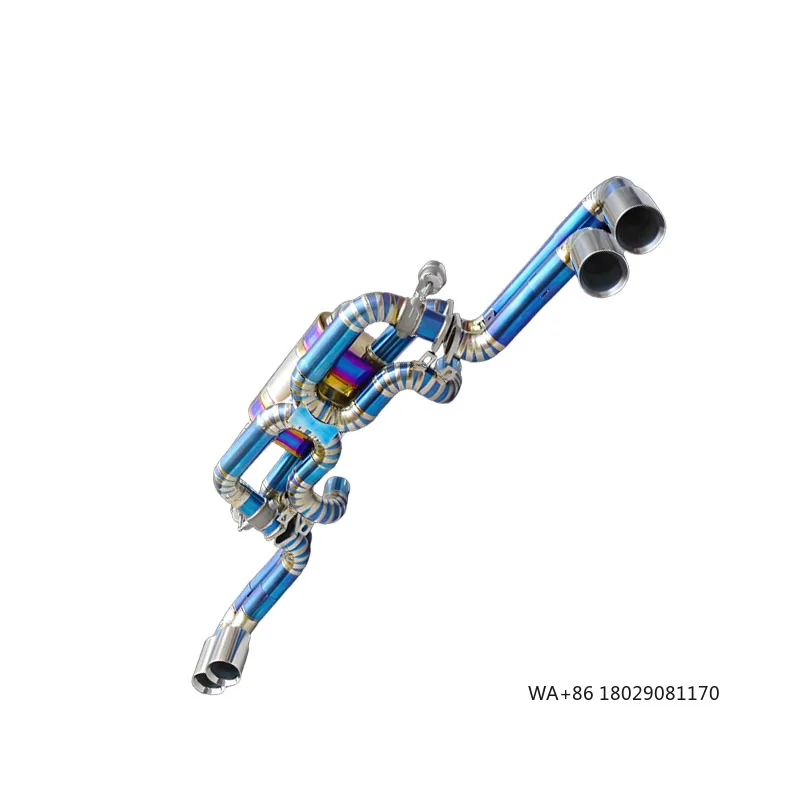 

Выхлопная система Catback OEM качества для 360 F360 3.6 2003-2005 Escape, титановые выхлопные трубы, вакуумные глушители