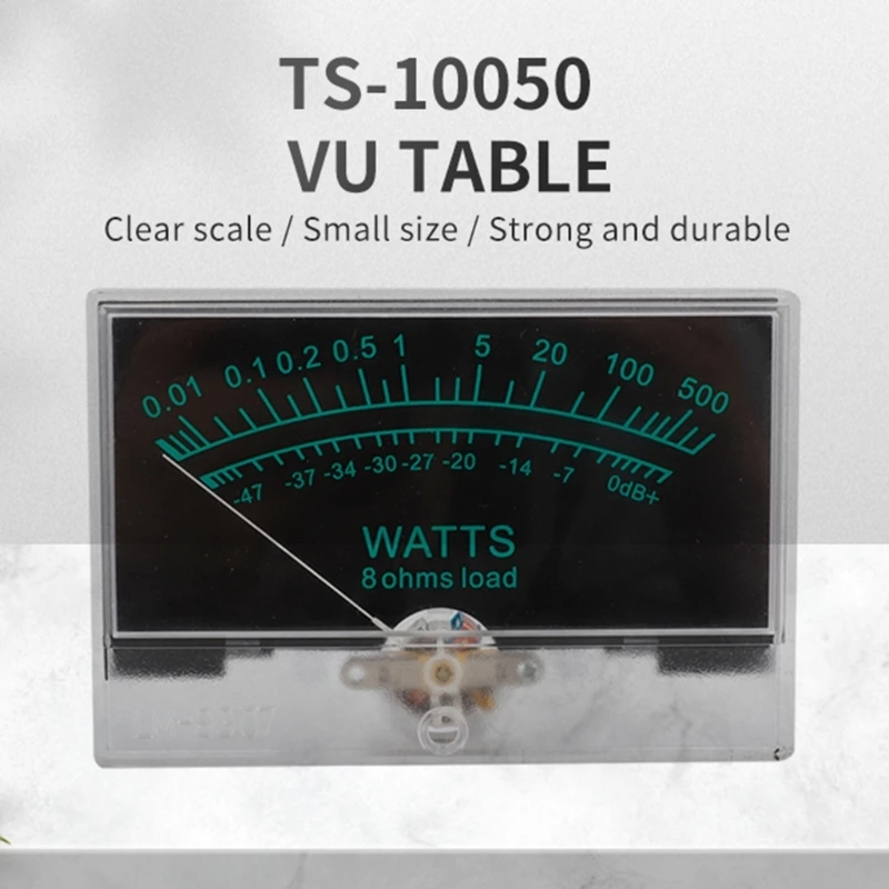 High Accuracy VU Meter Analog VU Meter, Dial-Audios Level Meter Analog Sound Level Indicator for Speaker Amplifier