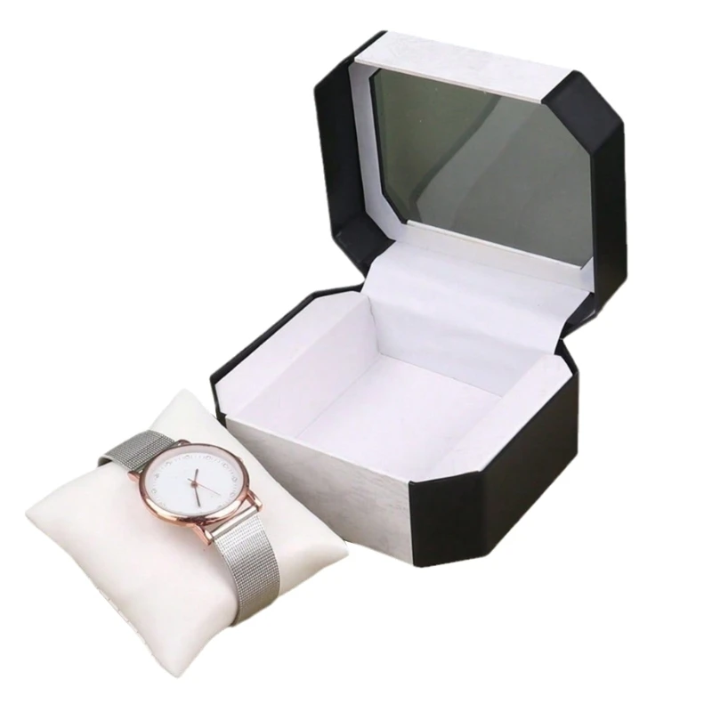 Multifunctional Watch Display Box Convenient Watch Storage Box Watch Organizers Clear Watch Box Perfect for Various Size