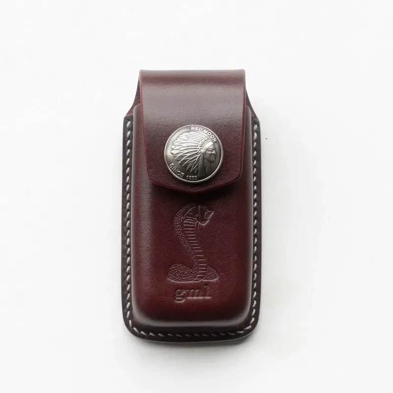 for Ford Ranger Leather Key Cover All Inclusive Handmade High End Customized Waist Hanging Key Bag Chain