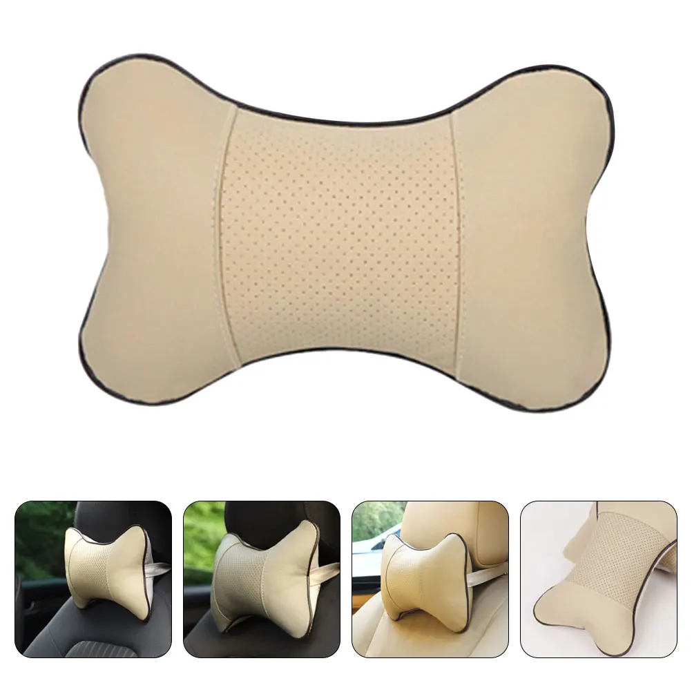 

Car Headrest Pillow Premium Artificial Bone-Shaped Neck Support Pillow for Driving Comfort Car Interior Accessories