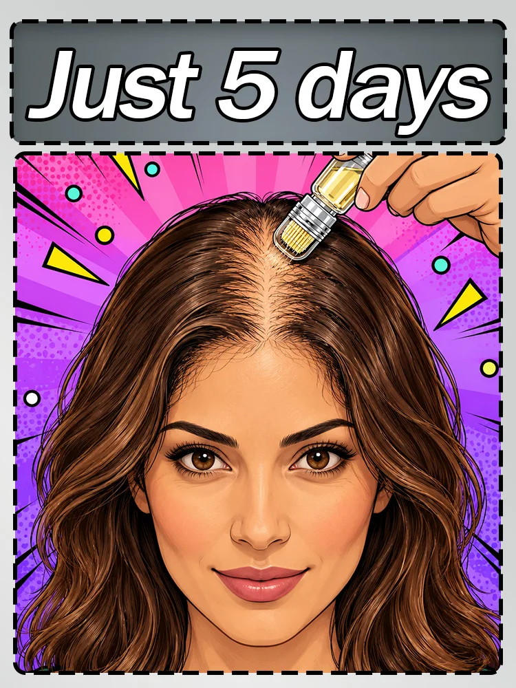 Daily scalp nourishing formula for fragile hair, maintain healthy strands and support stable hair appearance