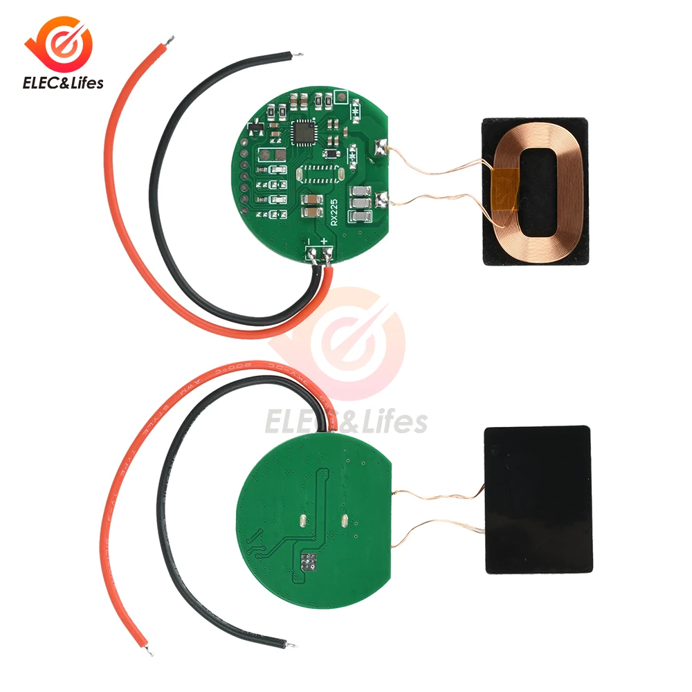 5W Wireless Charging Receiver Module 5V 1A Type-C Interface Compact DIY Charger for Projects Coil Safe Fast Charging Solution