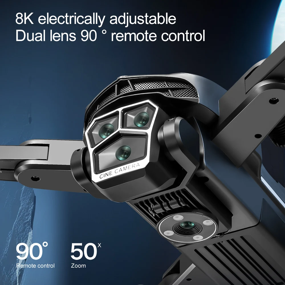 Xiaomi V188 Drone 8K HD Antenne Professionele dubbele camera's Optische stroom Positionering Vermijding WIFI Borstelloze motor GPS Quadcopter