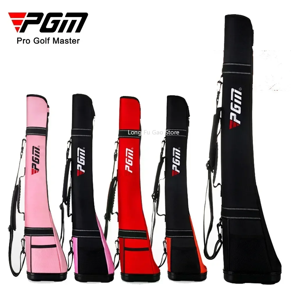 

New Men Women Mini Golf Bag Ultra Light Portable Nylon Foldable Original Golf Sports Bag with Hard base Holds 4-5 Golf Clubs