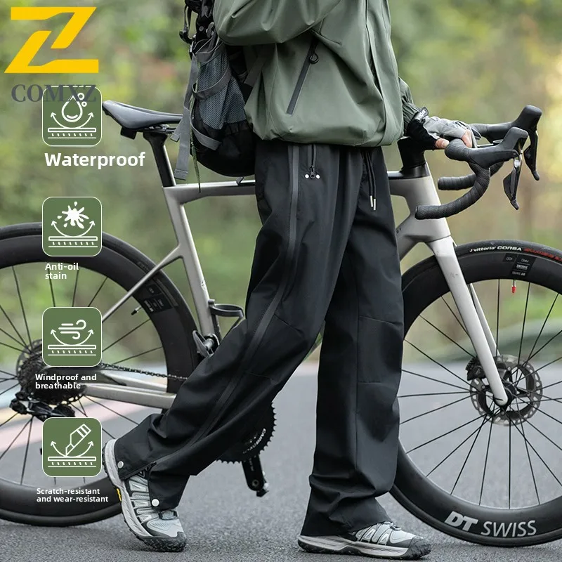 

Retro Men's Cargo Pants 2025 New Autumn Relaxed Hiking Lightweight Trousers Breathable Mountain Climbing Wear Resistant Pants