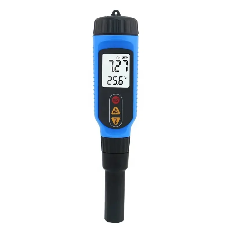 

Smart PH818M sensor semi-solid PH meter with temperature tester for meat sauce food PH testing
