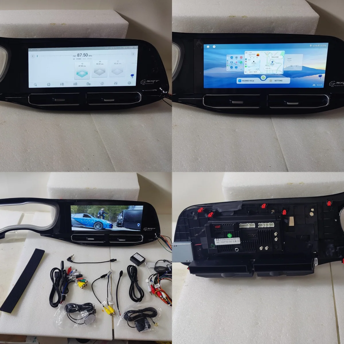 Car Multimedia Player Auto GPS Navigation Carplay AI Screen Car accessories Car Radio For Dodge Challenger SRT Hellcat 2010-2024