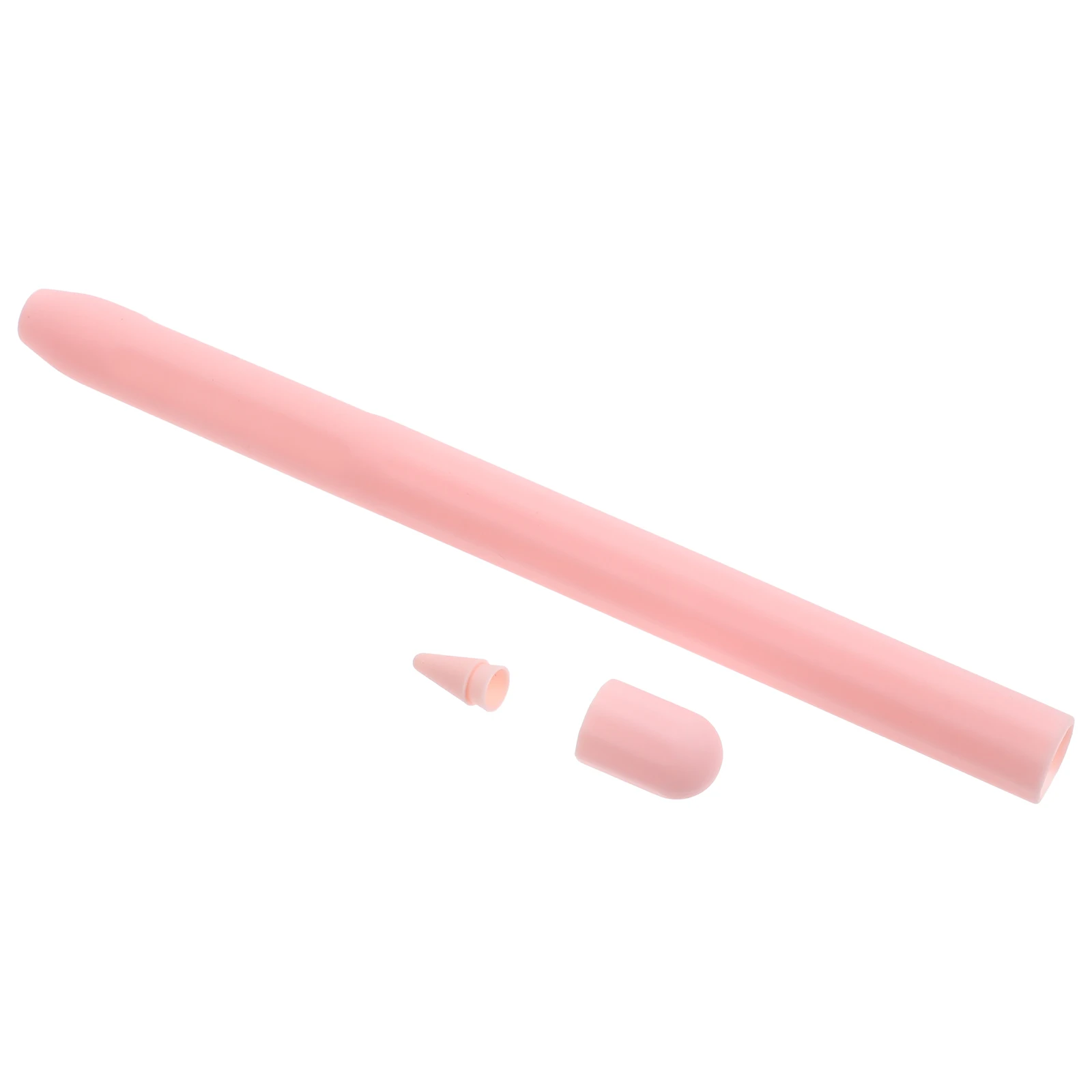 

Anti-Slip Silicone Stylus Protective Sleeve Shockproof Cover For Pencil 2 Carrot Shape Durable Kids Students Gift Case