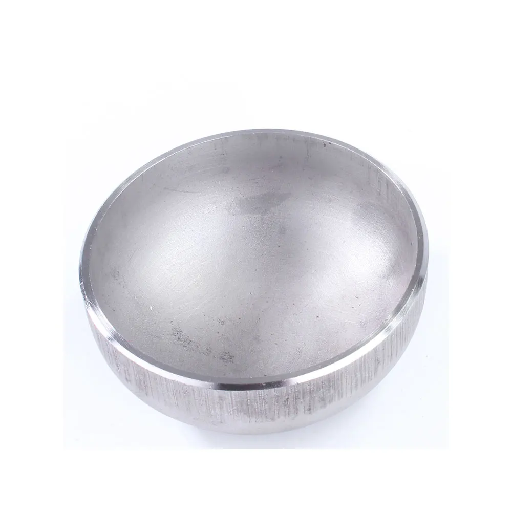 3/4 "-4" 19 25 32 38 45 48 51 57 60 63 76 89 102 108mm OD kopuła koniec Cap 304 łącznik rur ze stali nierdzewnej hydraulika przemysłowe