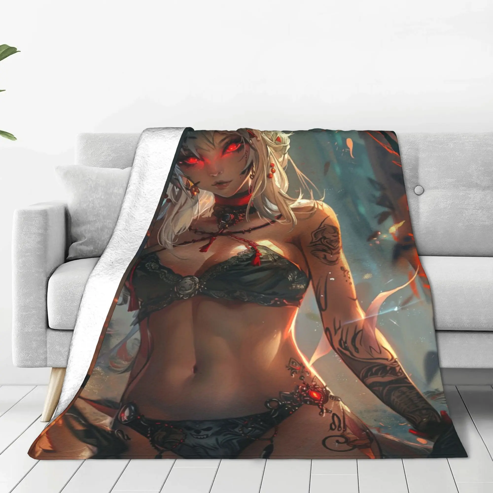 

Flannel Blanket Warm Soft Fluffy Adult Sofa Bed Throw Blanket for Living Room Comfortable Bedspread Outdoor Travel BL 106311