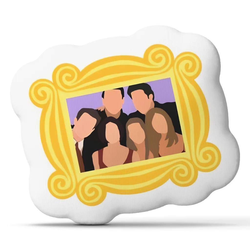 Friends TV Show Moments Funny Pillow Cushion Irregular Stuffed Throw Pillow Home Decor Gift Sofa Bed