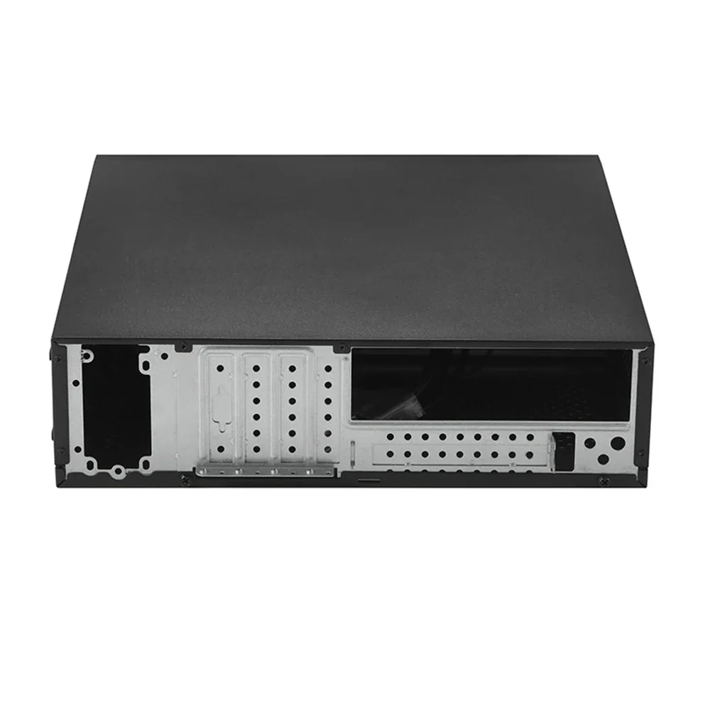 RGeek OEM UX01 SGCC Desktop Micro ATX Cases Fanless Computer PC Chassis USB 3.0 HTPC Mini ITX Case, support customization view 2