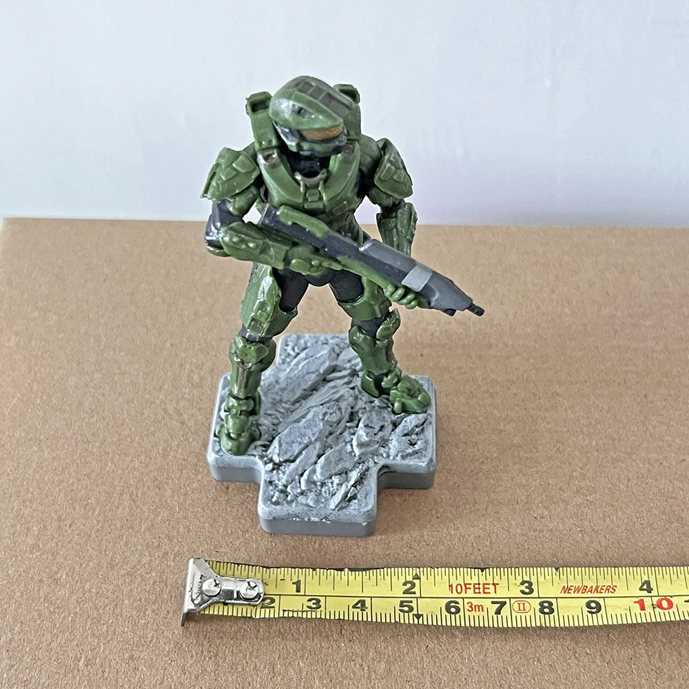 TOTAKU Halo Master Chief Infinate Mjolnir Mark VI Action Figure Model Toys Decocation Christmas Birthday Gifts 10CM