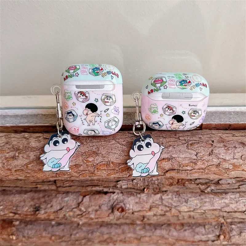 Cute Bathing Boy Case for AirPods 4 Airpod 1 2 3 Pro Pro2  Bluetooth Earbuds Charging Box Protective Earphone Case Cover