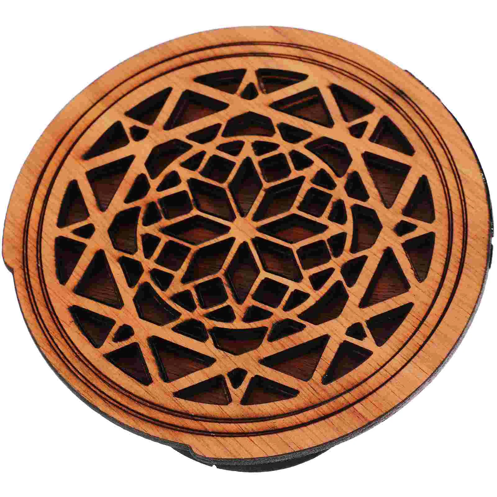 Guitar Sound Hole Cover Wooden Soundhole Resonator Parts Accessory Insert Acoustic