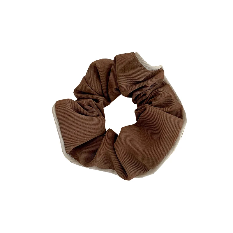 Coreano Temperamento Cabelo Scrunchies para Mulheres, Faixa De Cabelo Simples, Titular De Rabo De Cavalo, Faixas De Borracha, Laços Acessórios para