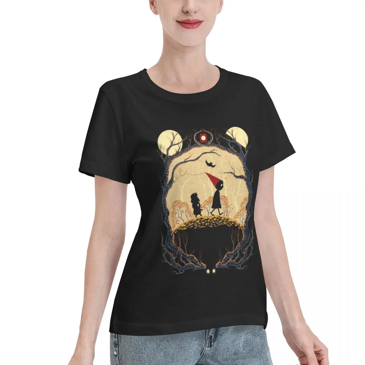 Bargain Price Journey Women's T-shirt Basic Classic Solid Tee
