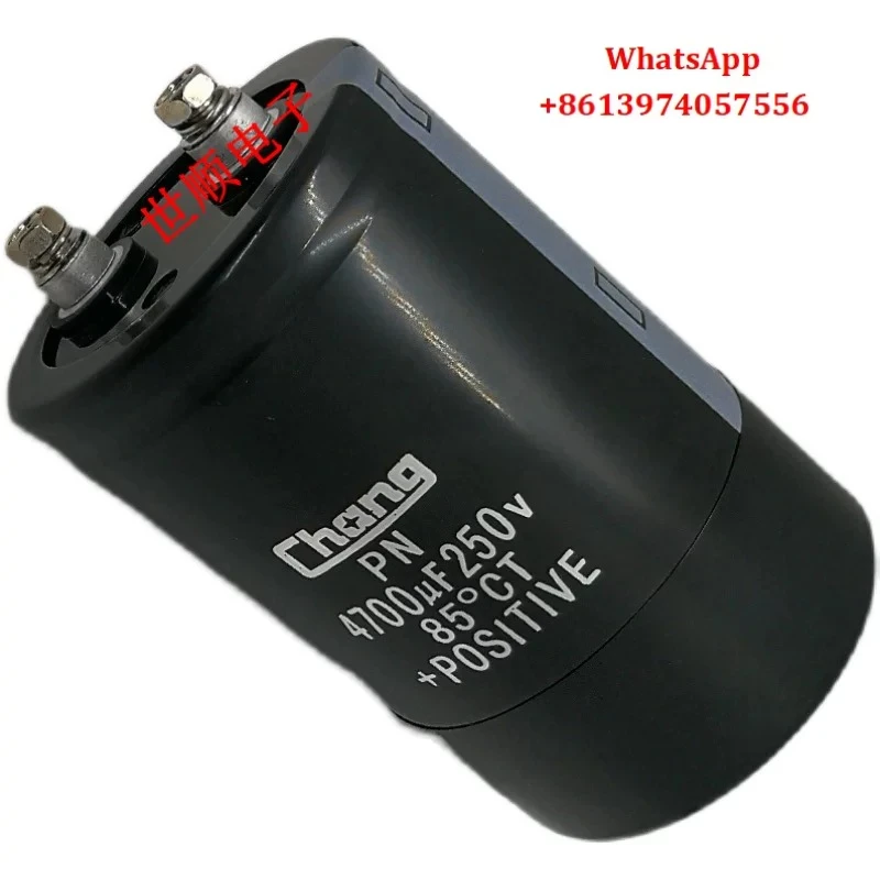 10000UF250V new original electrolytic capacitor, spark machine,special for variable frequency power supply filtering