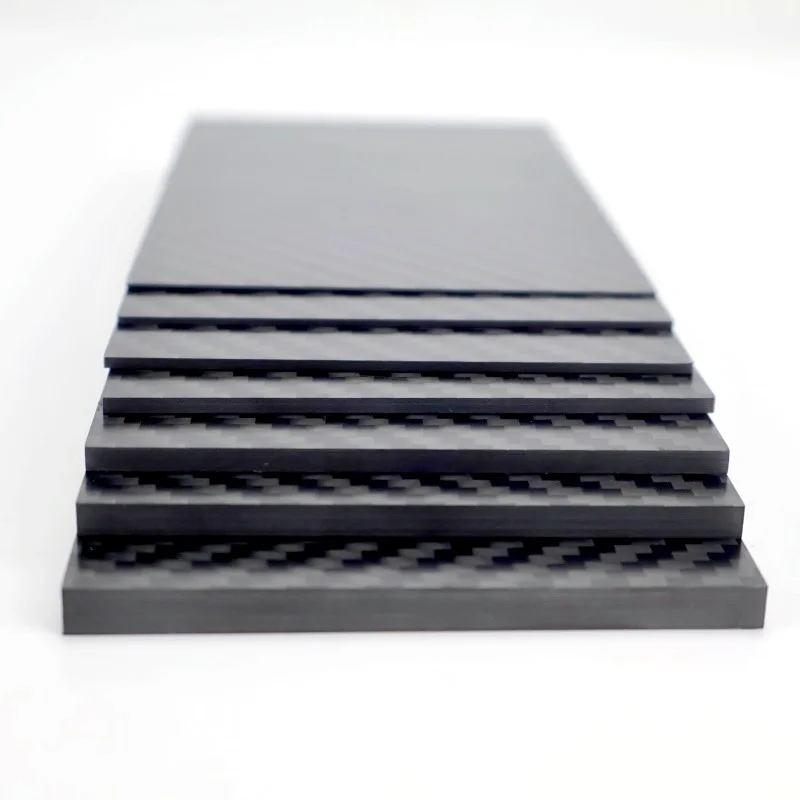 Neue Hochfeste 125mm X 75mm Echte Kohlefaserplatte 0,5/1/1,5/2/3/4/5mm Dicke Verbundwerkstoff mit Hoher Härte für Drohnen – Detail 6