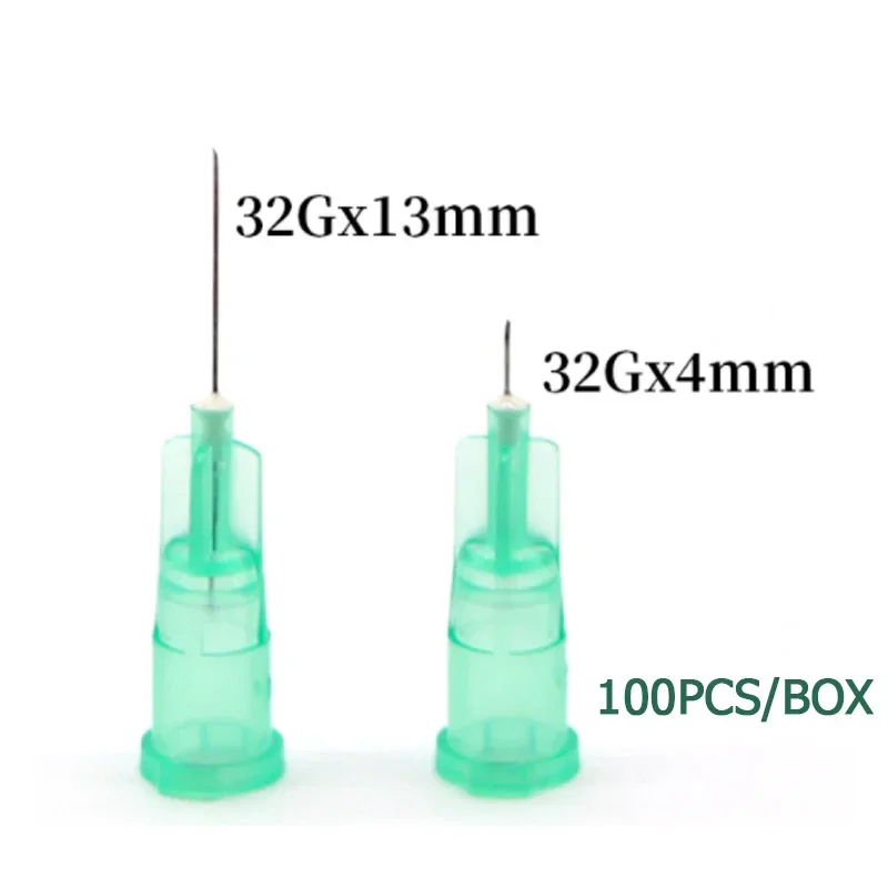 Pijn minder Sma-ll Nee dle 27g 38mm 33g 4mm 34g 4mm 34g 1.5mm 34g 2.5mm Wegwerp Spuiten Voor Ooglid Lip Gezicht Filler Tool