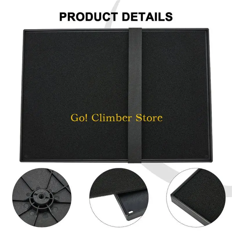 Q84C Laptop Projector Tray Holder, Laptop Notebook Projector Tripod Stand Platform Pallet for 1/4' Screw Tripod Stand Mount