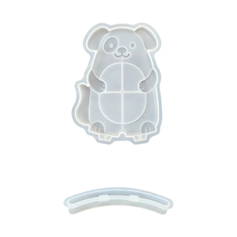 

Dog Cat Shape Seesaw Animal Photo Frame Mold Flexible Animal Theme Silicone Mold Dinosaur Shape Handmade Epoxy Mold Craft Making