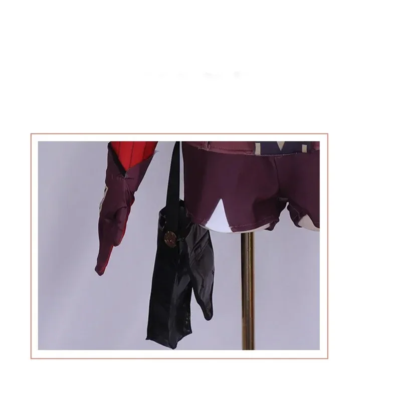 أزياء Game Genshin Impact Cosplay Amber أزياء الهالوين اللطيفة على شكل أرنب للنساء