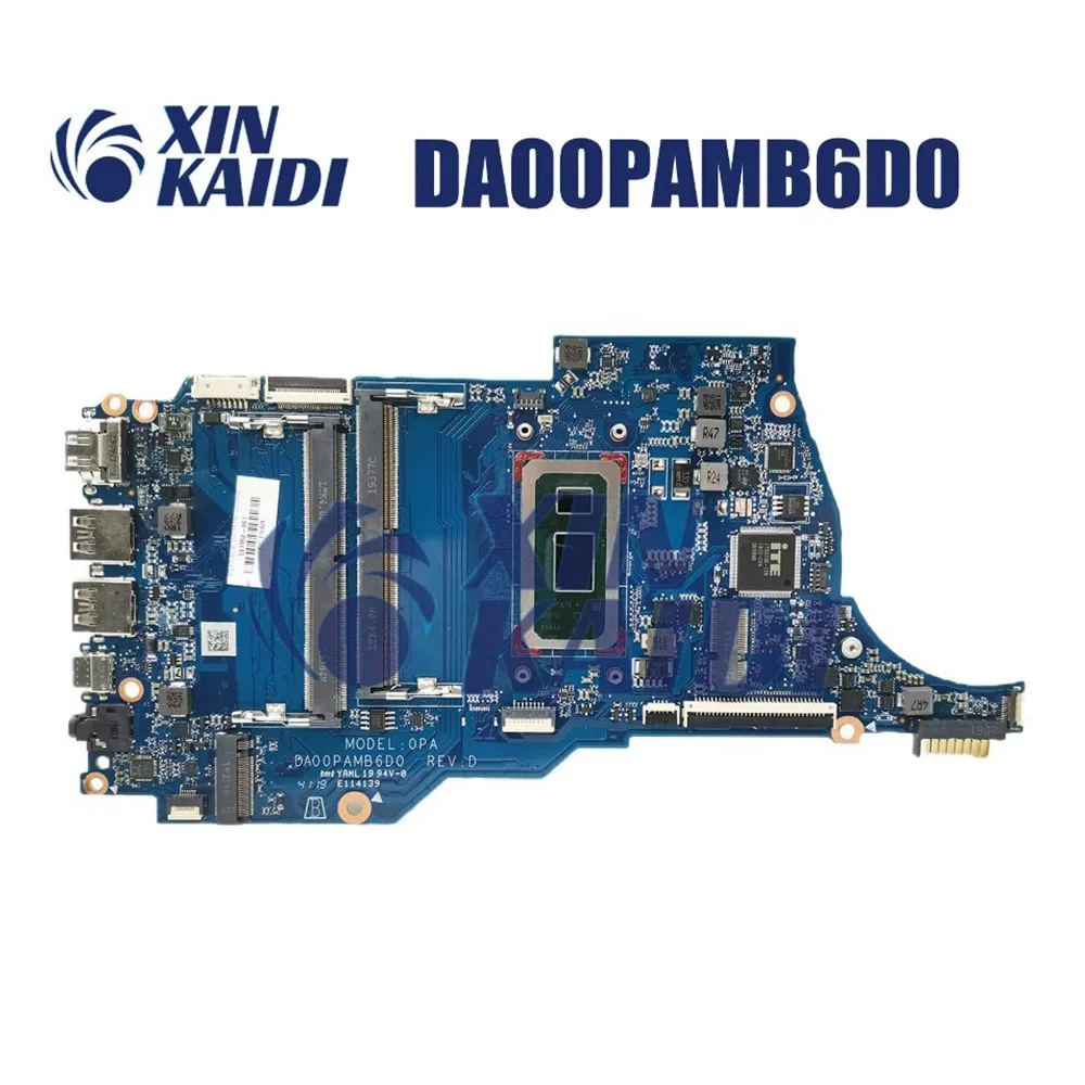 

Computer Mainboard For HP 14S-DP 14-DQ 14-DR L61952-601 TPN-Q221 Laptop Motherboard With CPU i3 8th Gen DA00PAMB6D0