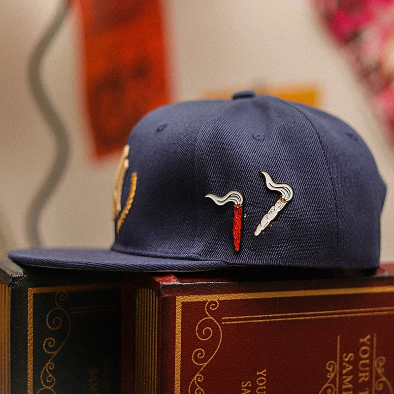 Creative Retro New Hat Pins Metal Mexican Decorative Enamel Badge Baseball Cap Ornamens Jewelry Wholesale Gifts For Friends