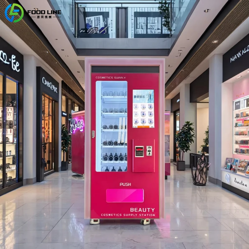

Индивидуальный круглосуточный беспилотный вендинговый аппарат для косметики с гарантией 1 год, системой охлаждения компрессорного типа и функцией SDK для оплаты