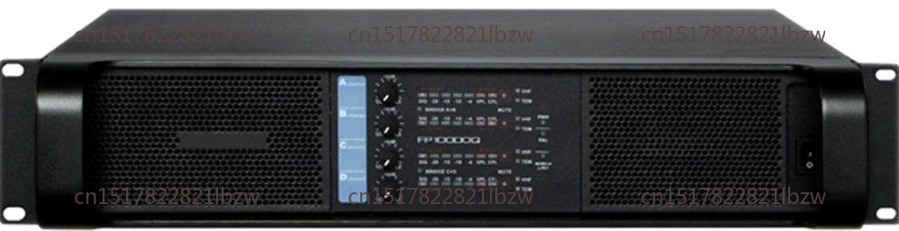 High-power professional sound system for stage performances, multi-channel power supply