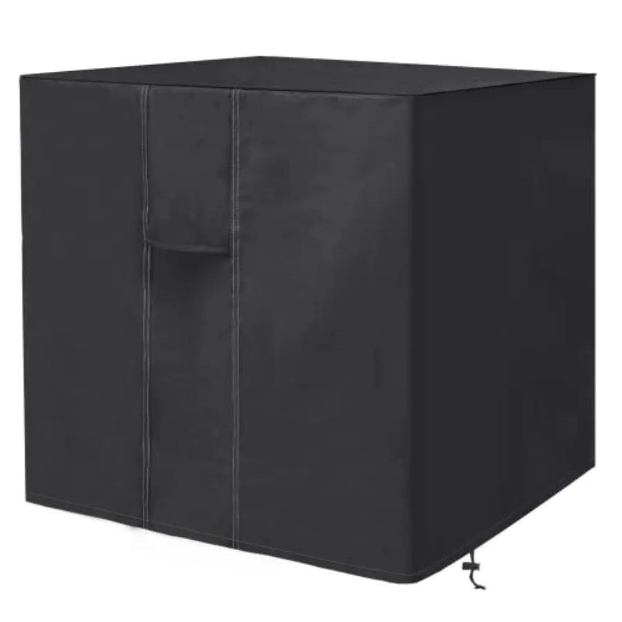 

Air Conditioner Covers for Outside Units-Ac Covers for Outside 600D Oxford fabric Water Resistant Fabric Windproof Design -Squa