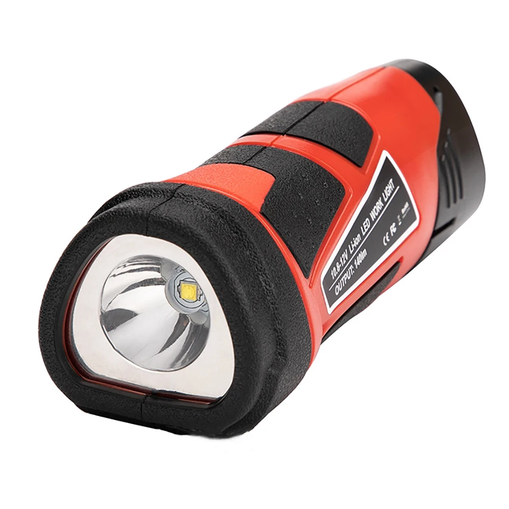 Portable Worning Light Working Lamp Flashlight Torch LED Light for Milwaukee 10.8V 12V for M12 Lithium Ion Battery