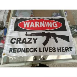Redneck Lives Here FLAG 90x150cm for Decoration BANNER