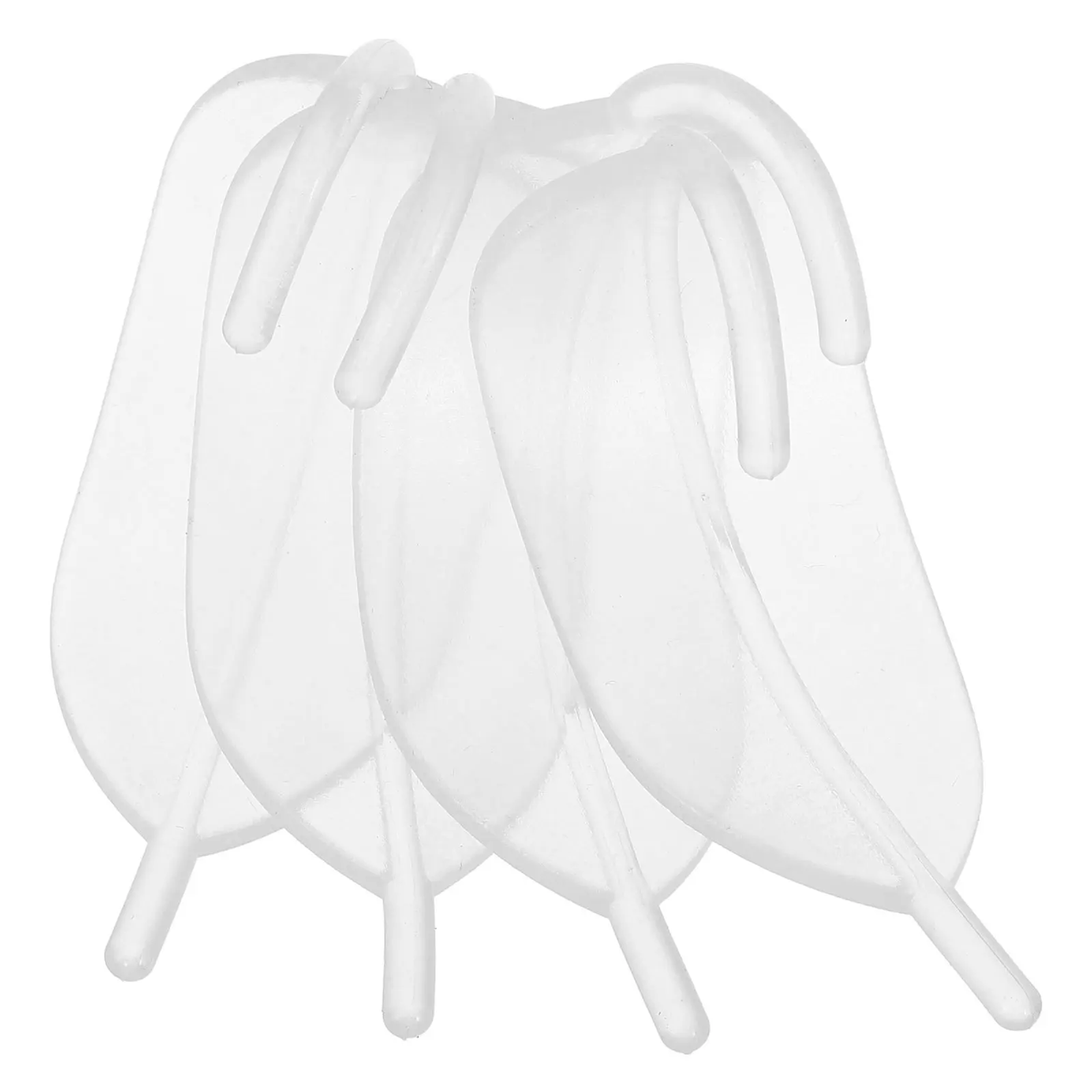 

2 пары прозрачных многоразовых силиконовых наушников эльфа, прозрачные аксессуары для ушей для женщин, девочек-подростков, Хэллоуин, косплей, вечеринка