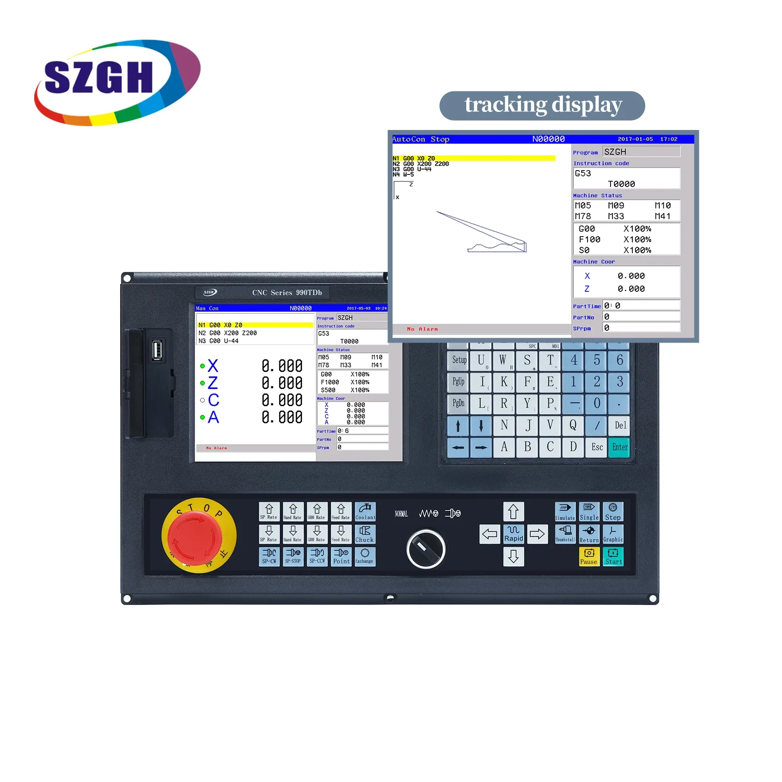 Complete Sets Include Servo Motor And Driver 3 Axis Full Kit X And Z Lathe Machine CNC Controller