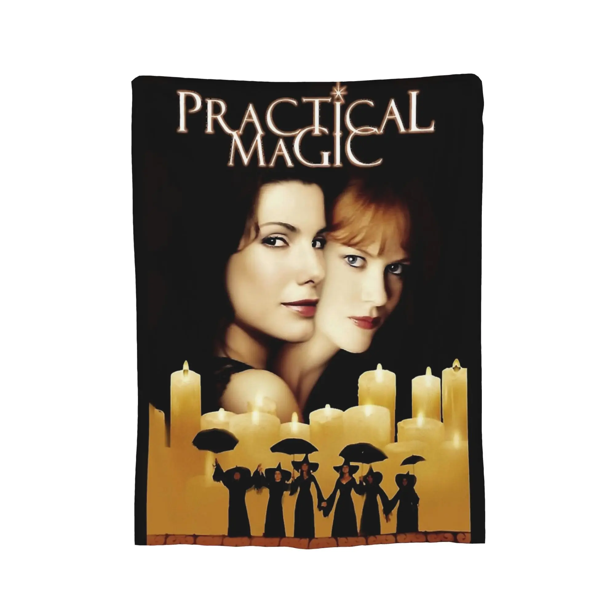 Practical Magic Old Movie Blankets  Flannel Funny Soft Throw Blankets for Bed Sofa Spring/Autumn