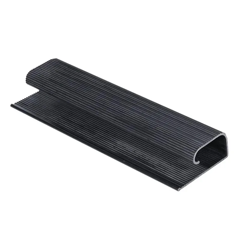 PVC Waterproof Cable Management Accessories J Channel Desk Cable Organizer Black Cable Protecter Under Desk Tv Background