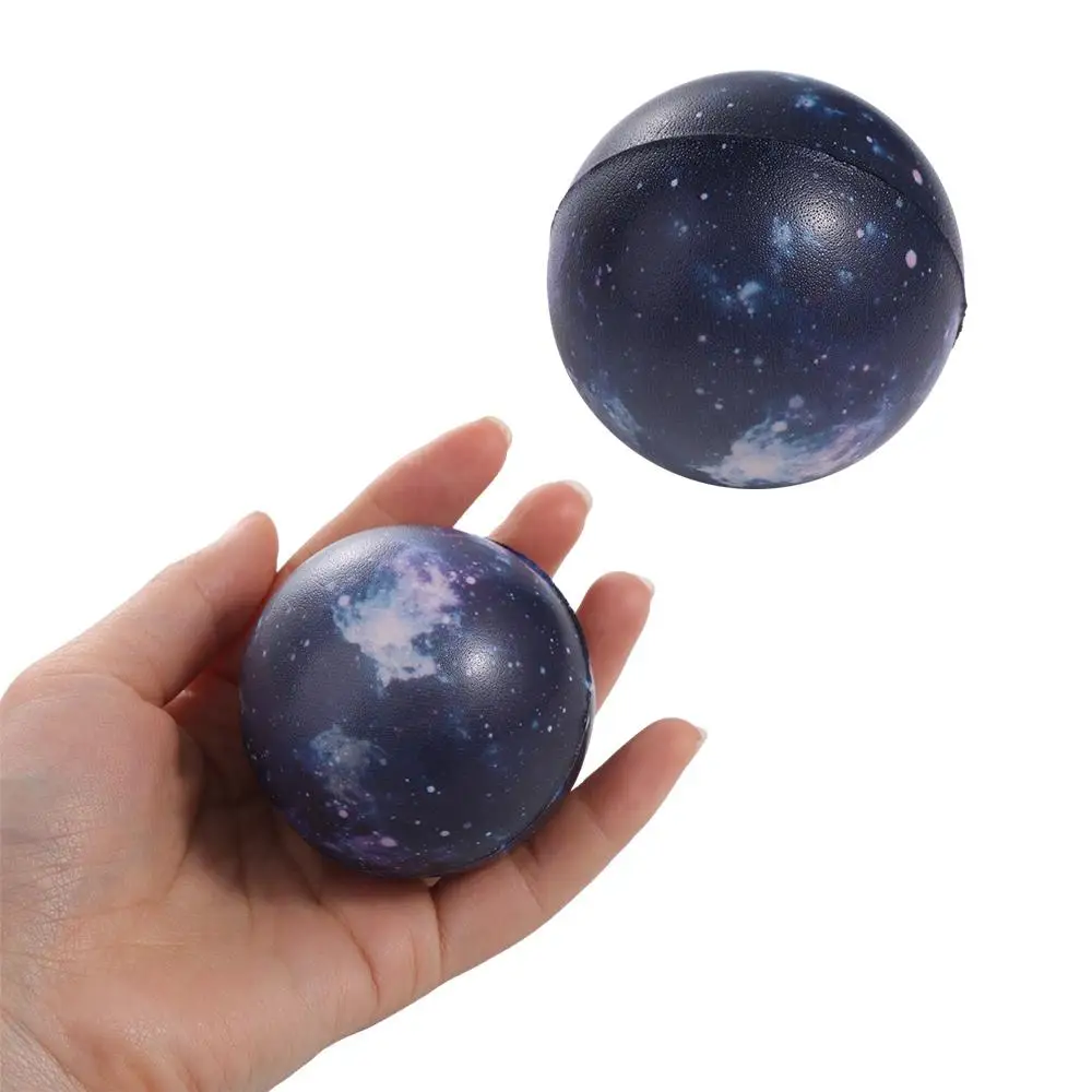 Galaxy Zonnestelsel Planeet Ballen Trage Rebound Schuim Ruimte Planeten Bal Hoge Stuiterende 6.3 cm Galaxy Foam Bal Kinderen speelgoed