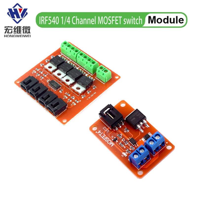 1 / 4 Channel one Four Route MOSFET Button IRF540 V4.0+ MOSFET Switch Module for Arduino Isolated power module