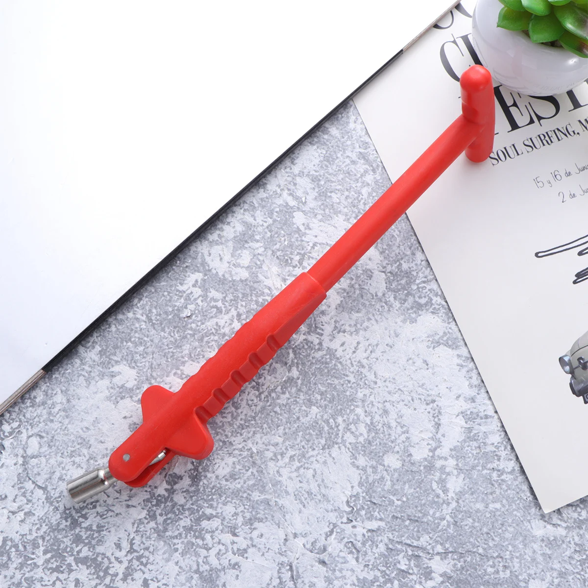 

Tire Valve Core Tool Red Plastic Handle Corrosion Resistant Steel Shaft For Cars Trucks Bikes Motorcycles Tire Rod Puller Tyre