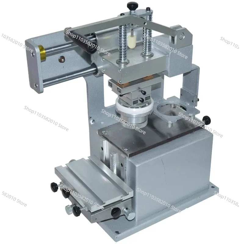 100x150mm Manual Pad Printing Machine Kit, Includes Printer, Rubber Pads & 2 Custom Clichés