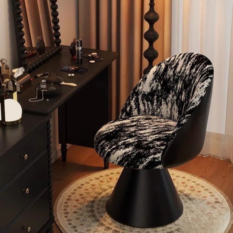 Bedroom Hotel Vanity Chair Relax Luxury Leisure Comfortable Retro Vanity Chair Home Design Furniture Silla Escritorio Ls40szy